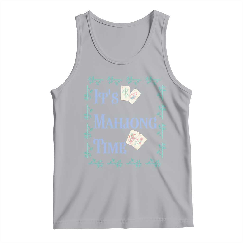 Mahjong Gift Tank Top It Is Mahjong Time For Players - Wonder Print Shop