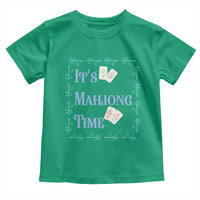 Mahjong Gift Toddler T Shirt It Is Mahjong Time For Players - Wonder Print Shop