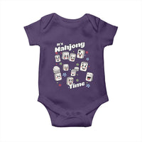 It Is Mahjong Time Baby Onesie Mahjong Lover Gift - Wonder Print Shop