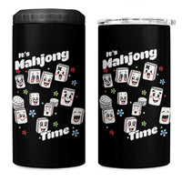 It Is Mahjong Time 4 in 1 Can Cooler Tumbler Mahjong Lover Gift