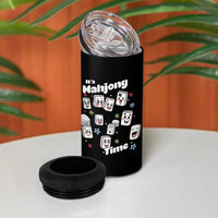 It Is Mahjong Time 4 in 1 Can Cooler Tumbler Mahjong Lover Gift