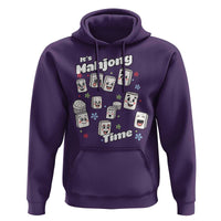 It Is Mahjong Time Hoodie Mahjong Lover Gift - Wonder Print Shop