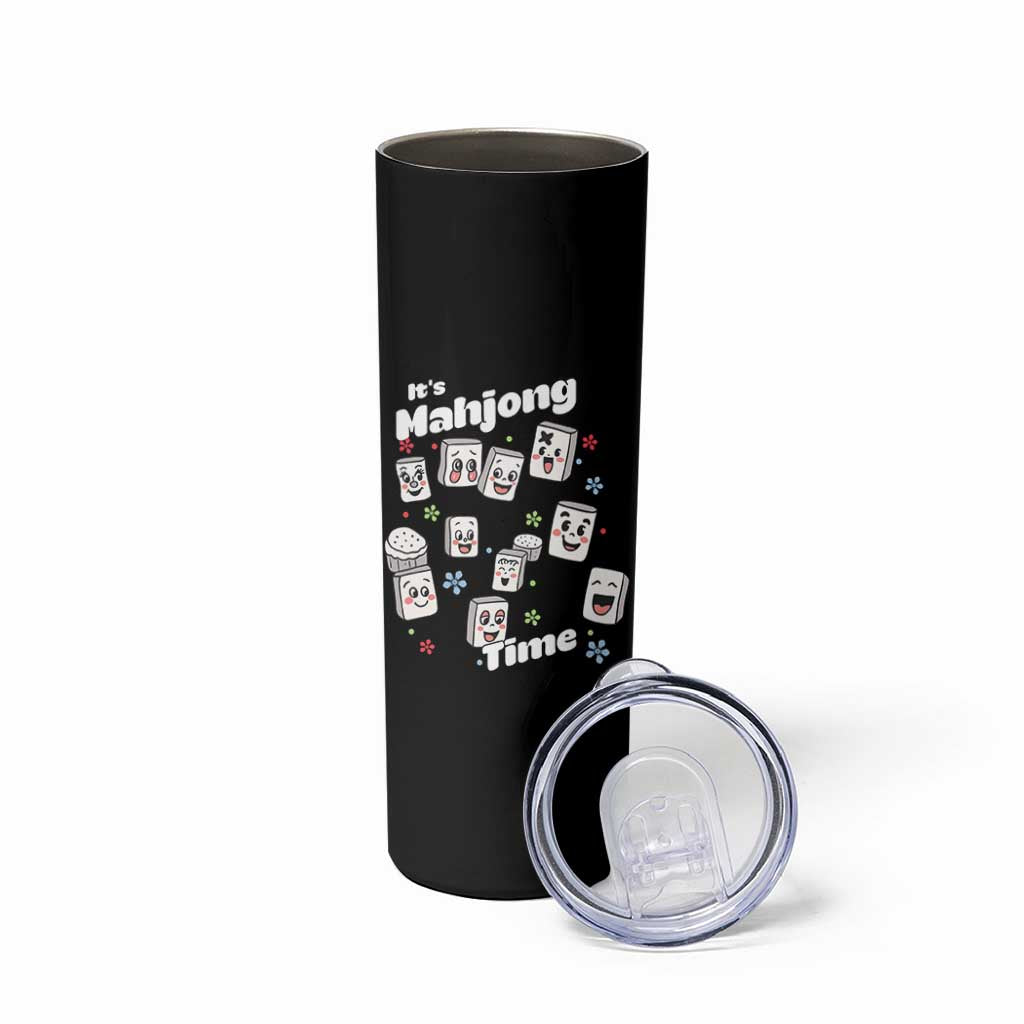 It Is Mahjong Time Skinny Tumbler Mahjong Lover Gift