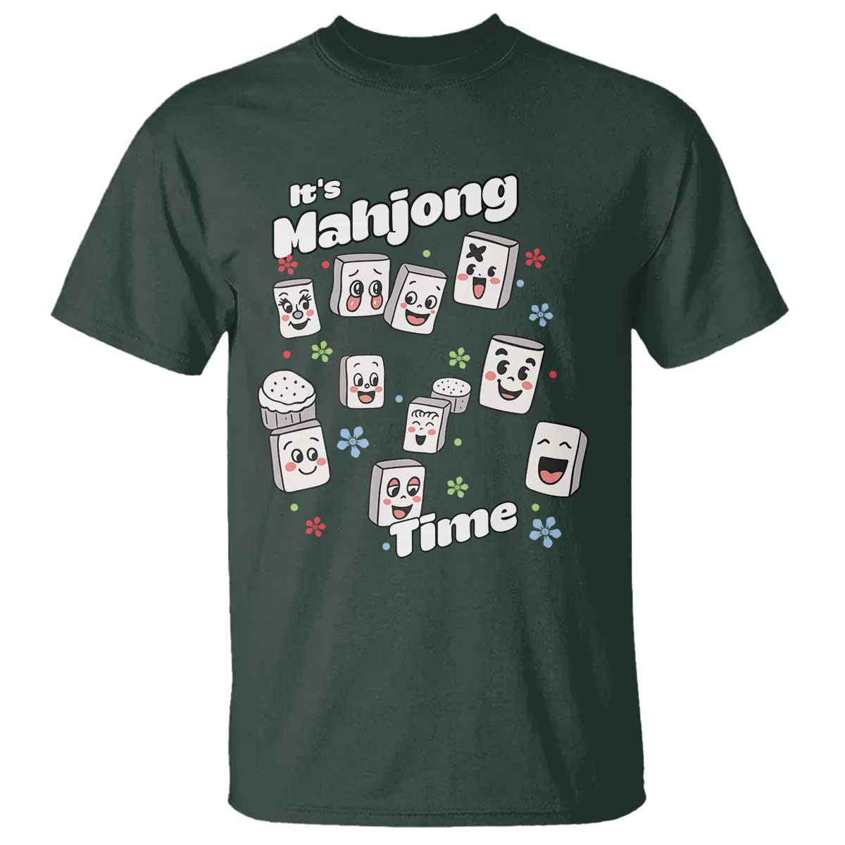 It Is Mahjong Time T Shirt Mahjong Lover Gift - Wonder Print Shop