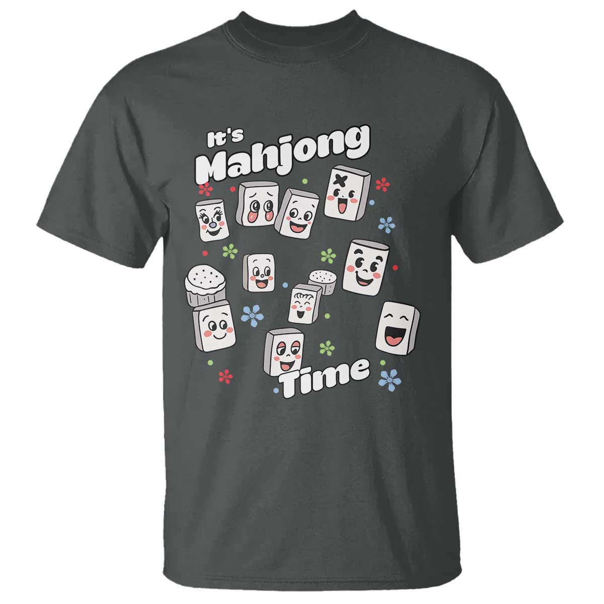 It Is Mahjong Time T Shirt Mahjong Lover Gift - Wonder Print Shop