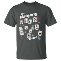 It Is Mahjong Time T Shirt Mahjong Lover Gift - Wonder Print Shop