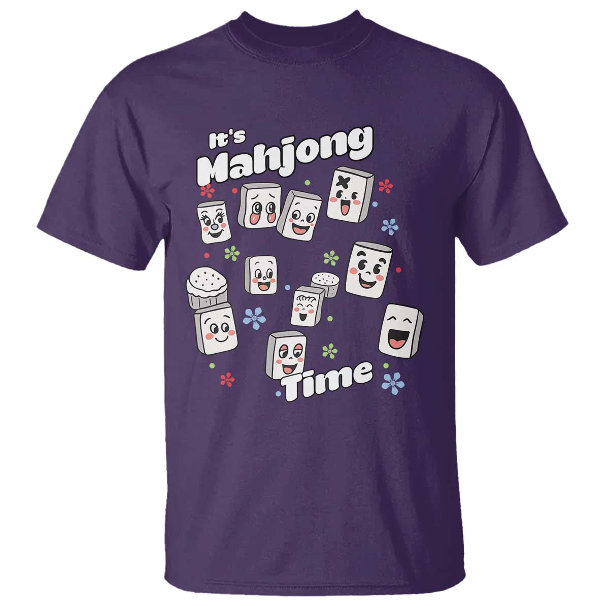 It Is Mahjong Time T Shirt Mahjong Lover Gift - Wonder Print Shop