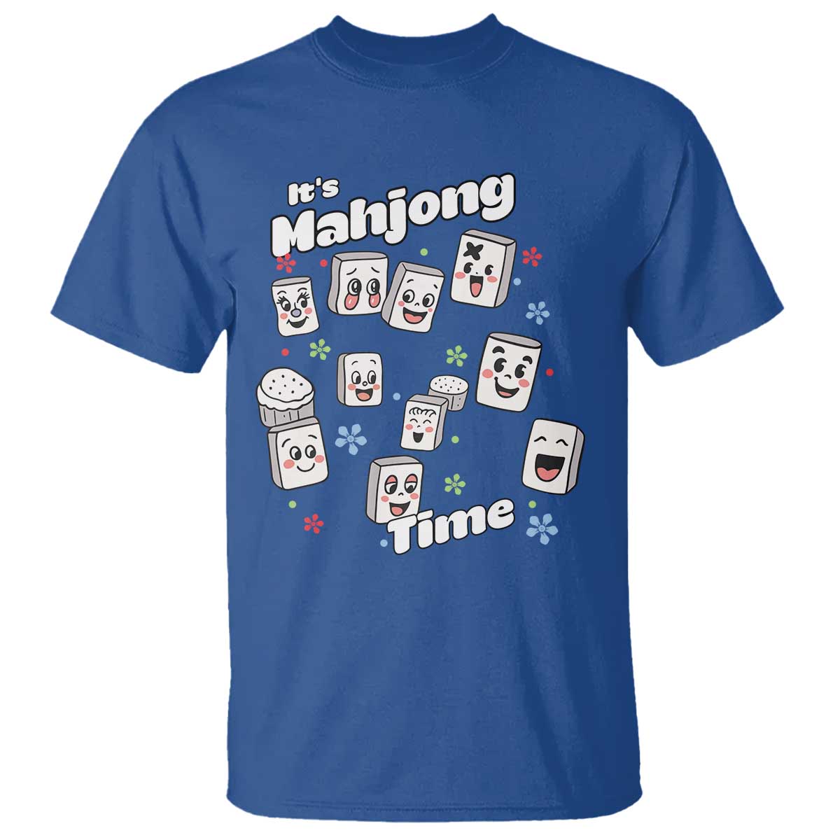 It Is Mahjong Time T Shirt Mahjong Lover Gift - Wonder Print Shop