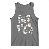 It Is Mahjong Time Tank Top Mahjong Lover Gift - Wonder Print Shop