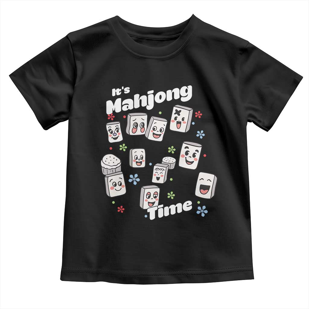 It Is Mahjong Time Toddler T Shirt Mahjong Lover Gift - Wonder Print Shop