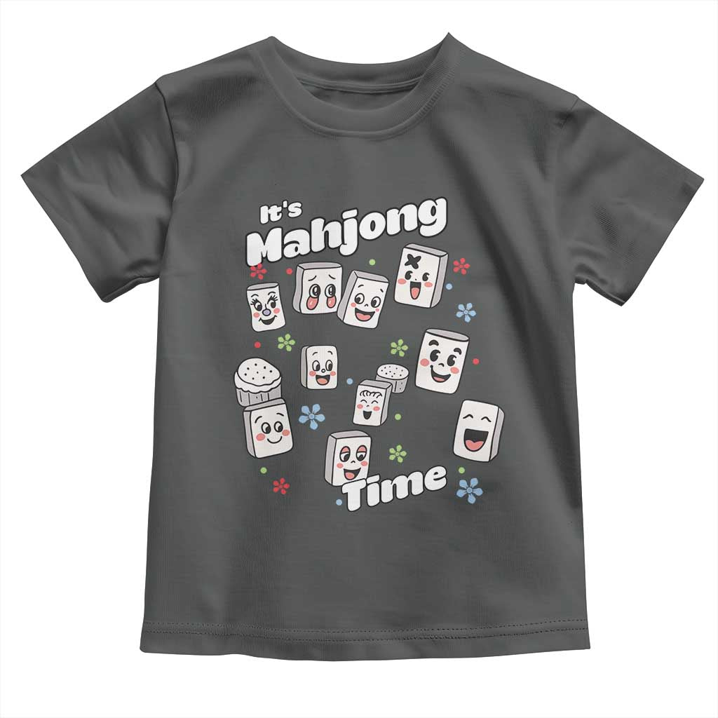 It Is Mahjong Time Toddler T Shirt Mahjong Lover Gift - Wonder Print Shop