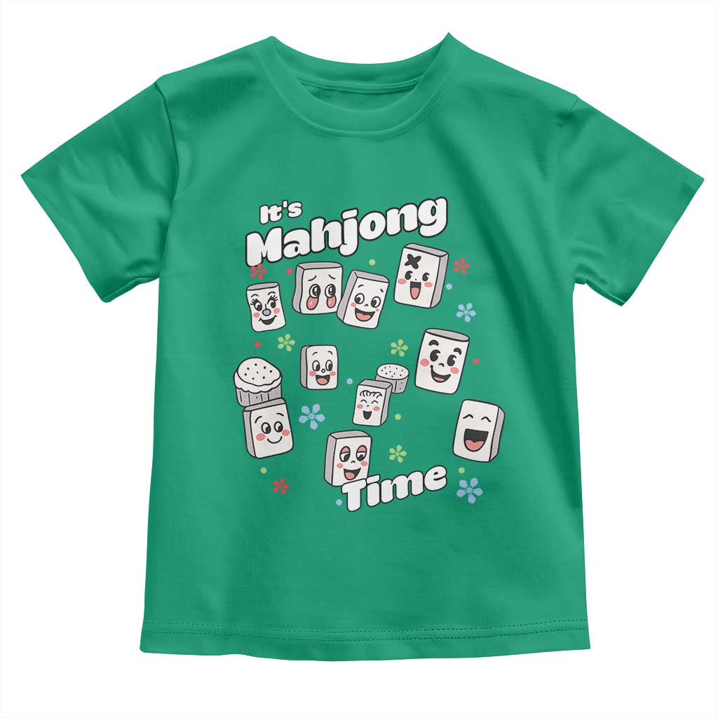 It Is Mahjong Time Toddler T Shirt Mahjong Lover Gift - Wonder Print Shop