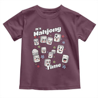 It Is Mahjong Time Toddler T Shirt Mahjong Lover Gift - Wonder Print Shop