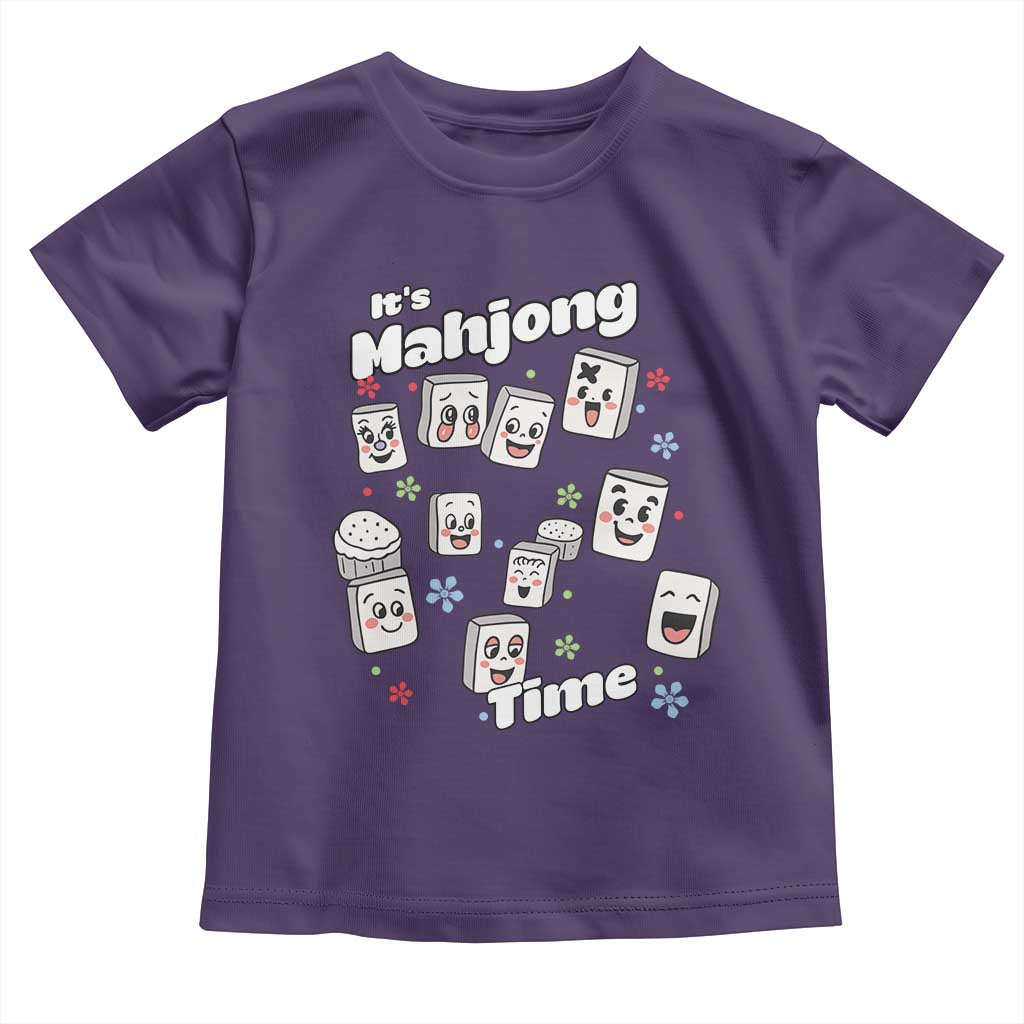 It Is Mahjong Time Toddler T Shirt Mahjong Lover Gift - Wonder Print Shop