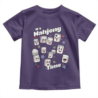 It Is Mahjong Time Toddler T Shirt Mahjong Lover Gift - Wonder Print Shop