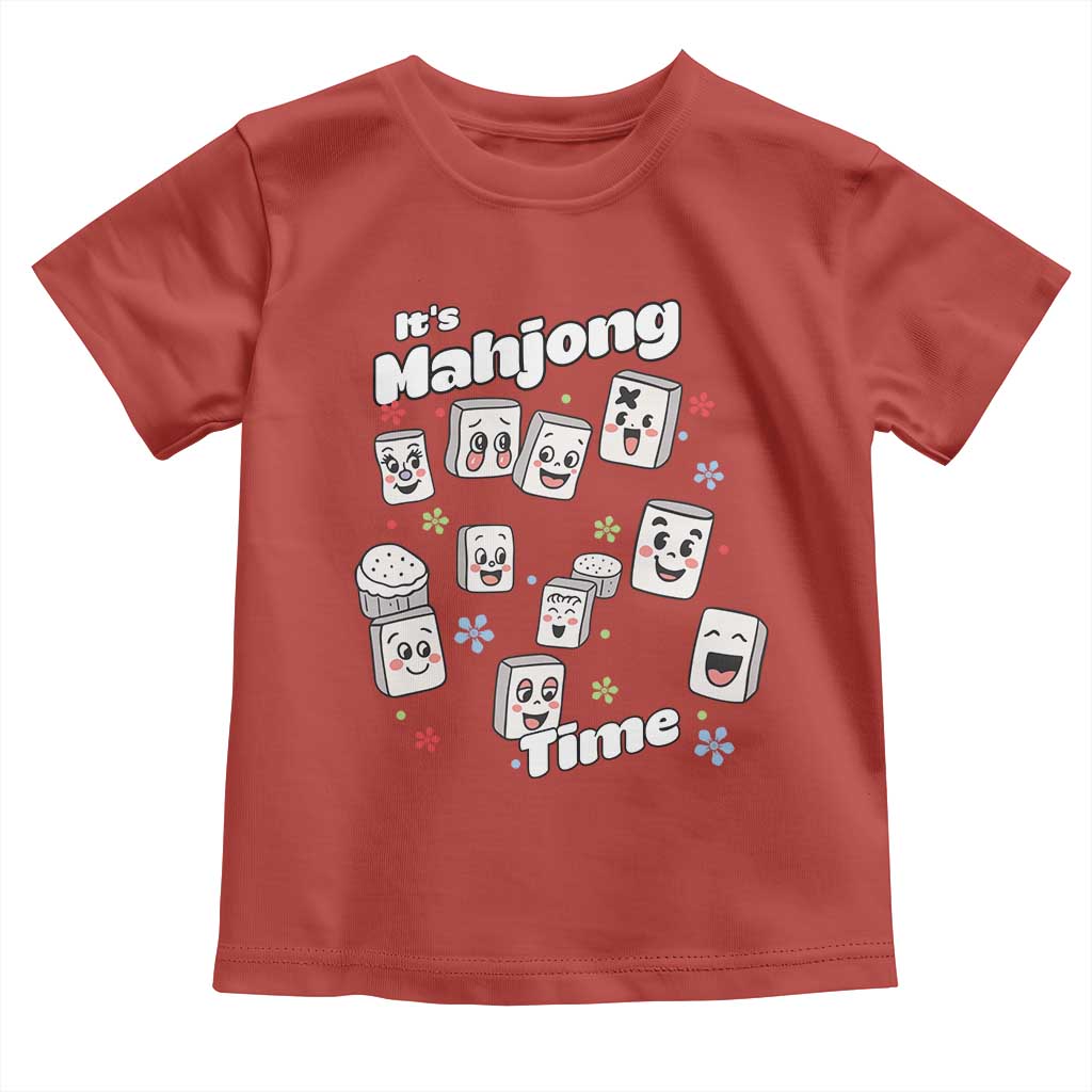 It Is Mahjong Time Toddler T Shirt Mahjong Lover Gift - Wonder Print Shop