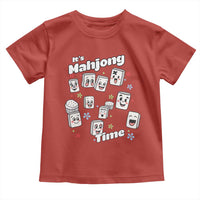 It Is Mahjong Time Toddler T Shirt Mahjong Lover Gift - Wonder Print Shop