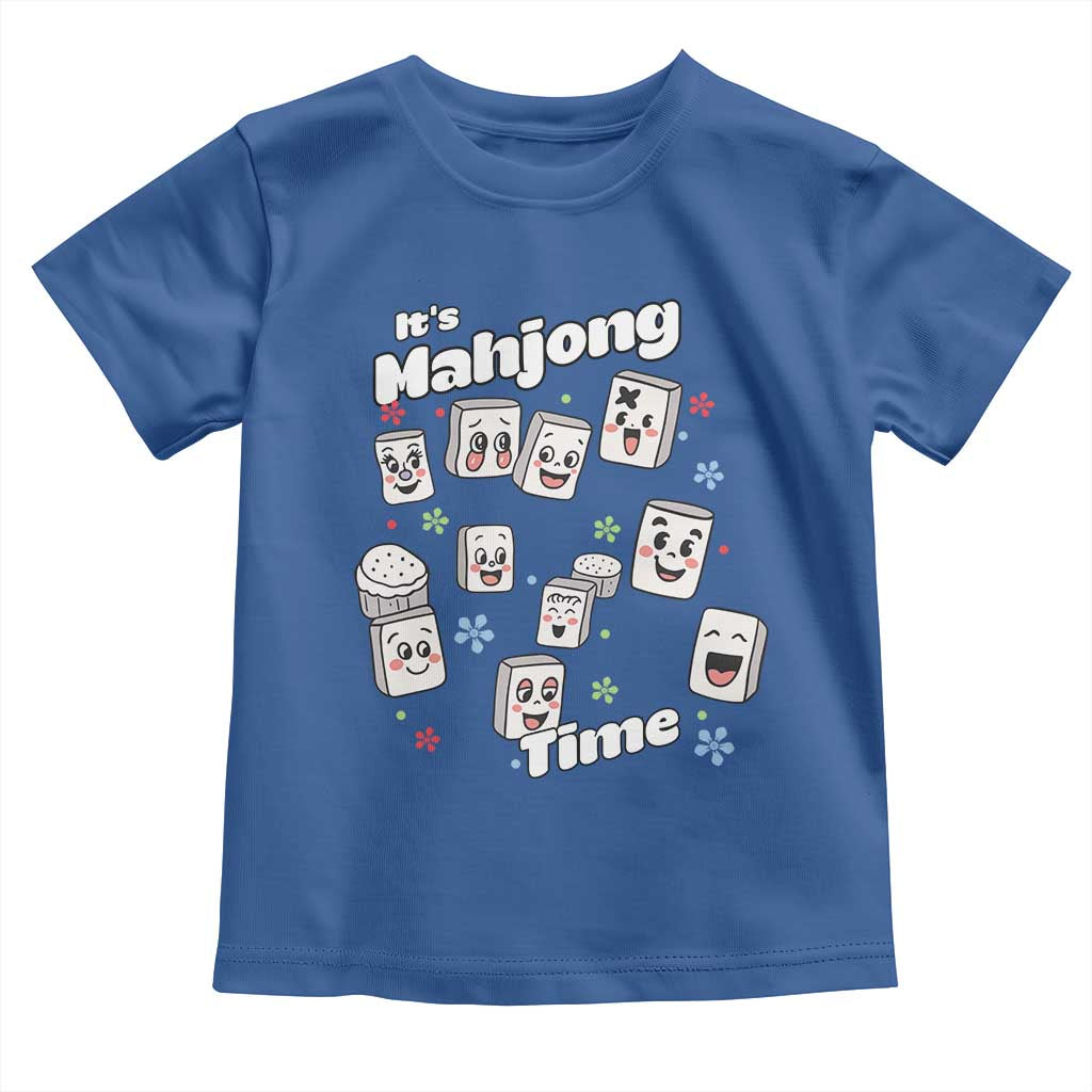 It Is Mahjong Time Toddler T Shirt Mahjong Lover Gift - Wonder Print Shop