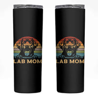 Lab Mom Skinny Tumbler Retro Sunset Dog Mom Gift - Wonder Print Shop