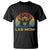 Lab Mom T Shirt Retro Sunset Dog Mom Gift - Wonder Print Shop