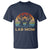 Lab Mom T Shirt Retro Sunset Dog Mom Gift - Wonder Print Shop