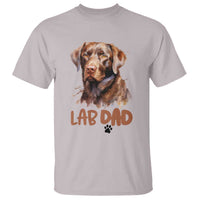 Chocolate Labrador Retriever Dad T Shirt Dog Lover Gift - Wonder Print Shop