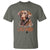 Chocolate Labrador Retriever Dad T Shirt Dog Lover Gift - Wonder Print Shop