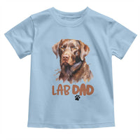 Chocolate Labrador Retriever Dad Toddler T Shirt Dog Lover Gift - Wonder Print Shop