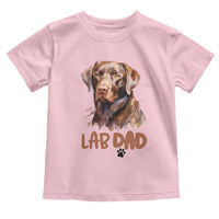Chocolate Labrador Retriever Dad Toddler T Shirt Dog Lover Gift - Wonder Print Shop