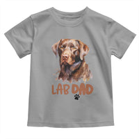 Chocolate Labrador Retriever Dad Toddler T Shirt Dog Lover Gift - Wonder Print Shop