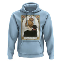 Black Labrador Mom Hoodie Funny Tarot Card Dog Lover Gift - Wonder Print Shop