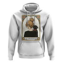 Black Labrador Mom Hoodie Funny Tarot Card Dog Lover Gift - Wonder Print Shop