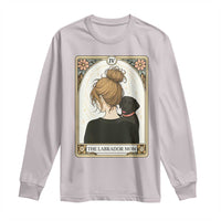 Black Labrador Mom Long Sleeve Shirt Funny Tarot Card Dog Lover Gift - Wonder Print Shop