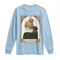 Black Labrador Mom Long Sleeve Shirt Funny Tarot Card Dog Lover Gift - Wonder Print Shop