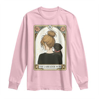 Black Labrador Mom Long Sleeve Shirt Funny Tarot Card Dog Lover Gift - Wonder Print Shop