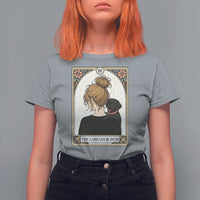 Black Labrador Mom T Shirt For Women Funny Tarot Card Dog Lover Gift - Wonder Print Shop