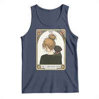 Black Labrador Mom Tank Top Funny Tarot Card Dog Lover Gift - Wonder Print Shop