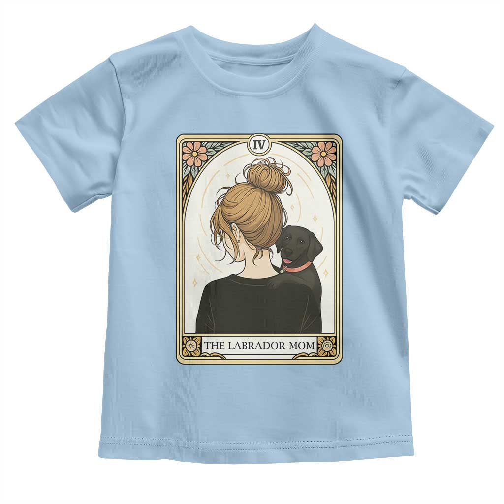 Black Labrador Mom Toddler T Shirt Funny Tarot Card Dog Lover Gift - Wonder Print Shop