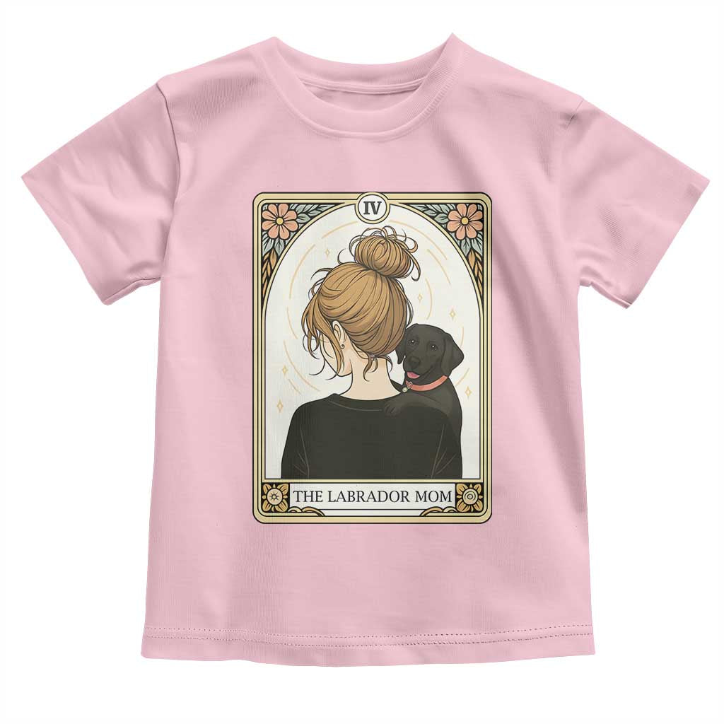 Black Labrador Mom Toddler T Shirt Funny Tarot Card Dog Lover Gift - Wonder Print Shop