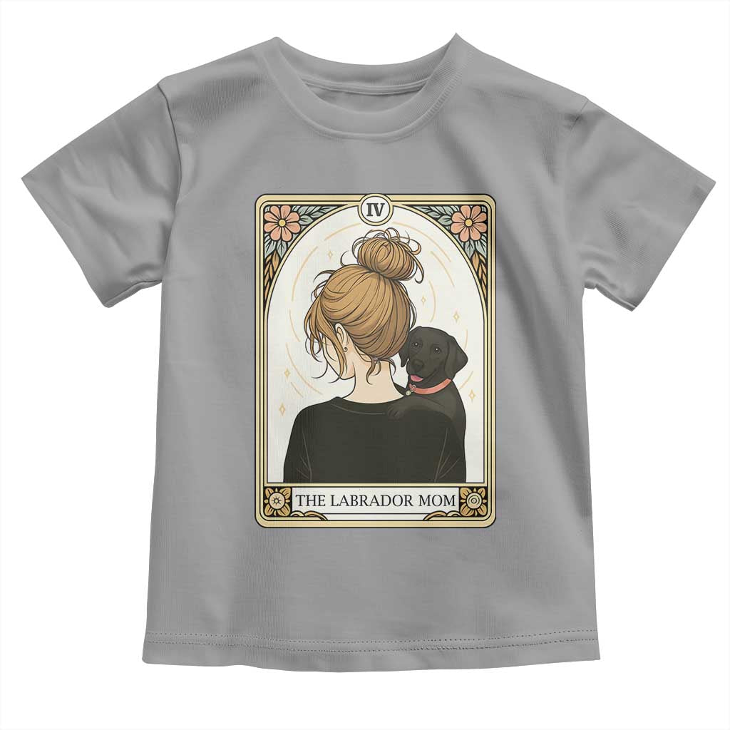 Black Labrador Mom Toddler T Shirt Funny Tarot Card Dog Lover Gift - Wonder Print Shop