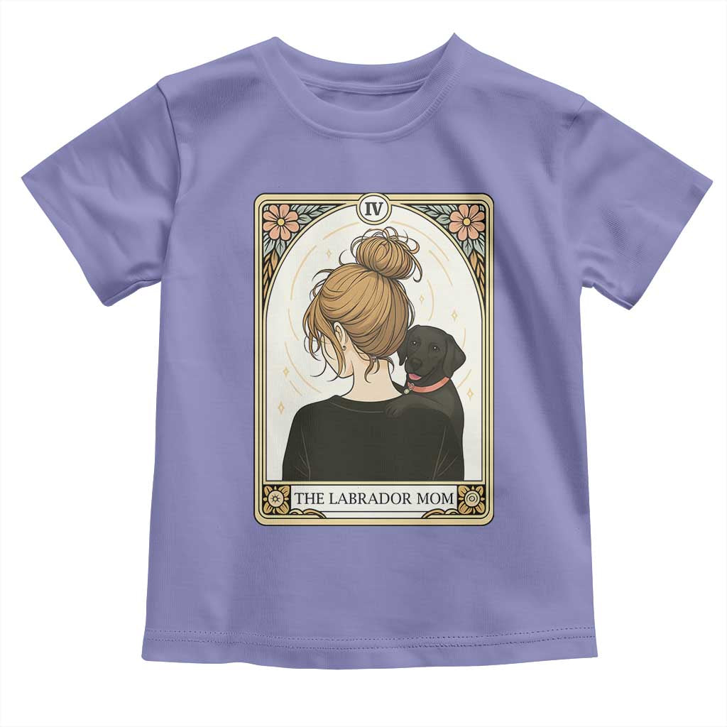 Black Labrador Mom Toddler T Shirt Funny Tarot Card Dog Lover Gift - Wonder Print Shop