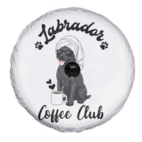 Labrador Coffee Club Spare Tire Cover Funny Dog Lover Gift - Wonder Print Shop