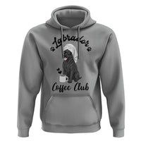 Labrador Coffee Club Hoodie Funny Dog Lover Gift - Wonder Print Shop