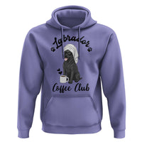 Labrador Coffee Club Hoodie Funny Dog Lover Gift - Wonder Print Shop