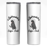 Labrador Coffee Club Skinny Tumbler Funny Dog Lover Gift - Wonder Print Shop