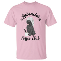 Labrador Coffee Club T Shirt Funny Dog Lover Gift - Wonder Print Shop