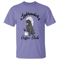 Labrador Coffee Club T Shirt Funny Dog Lover Gift - Wonder Print Shop