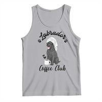 Labrador Coffee Club Tank Top Funny Dog Lover Gift - Wonder Print Shop