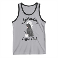 Labrador Coffee Club Tank Top Funny Dog Lover Gift - Wonder Print Shop