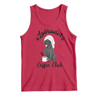 Labrador Coffee Club Tank Top Funny Dog Lover Gift - Wonder Print Shop